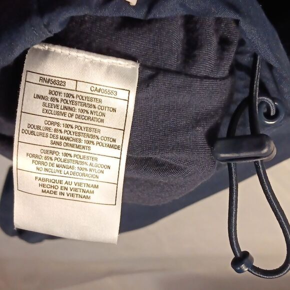 Nike Men's Athletic Full Zip Navy Jacket - Picture 4 of 7